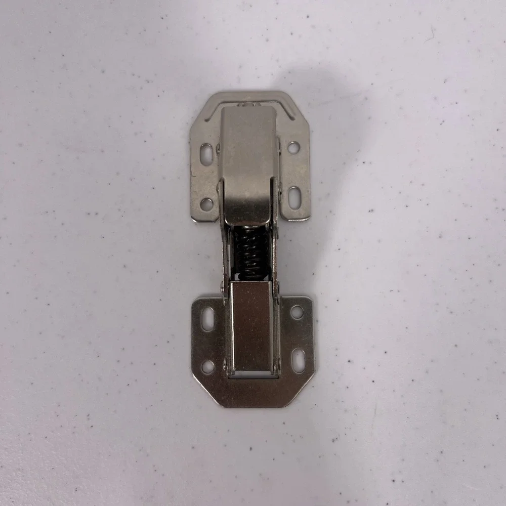 Hidden Cabinet Hinges 90 Degree 4 Pack Soft Close Surface Mount Spring Hinges...